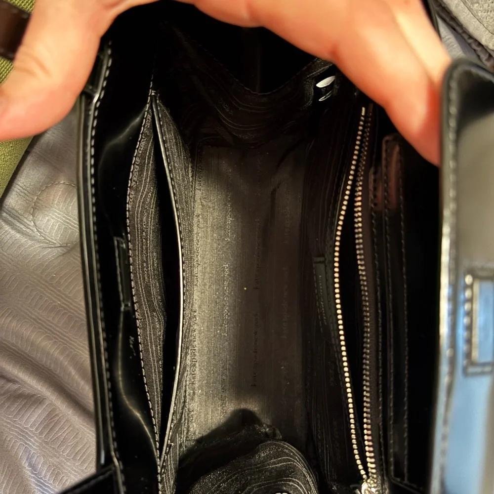 kate spade Black Patent Leather Satchel